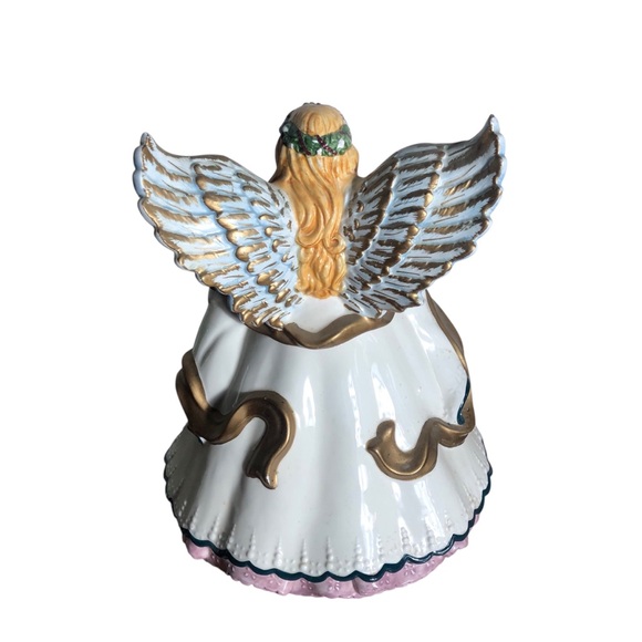 Vintage ChristmasAngel ceramic 13 inch cookie jar - Picture 3 of 6